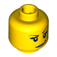 Lego hlava, žlutá (4649944)
